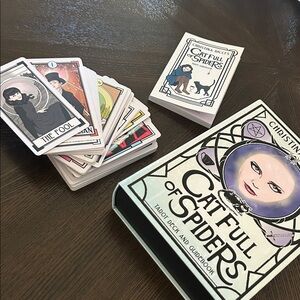 Christina Ricci’s Cat Full of Spiders Tarot Deck and Guidebook